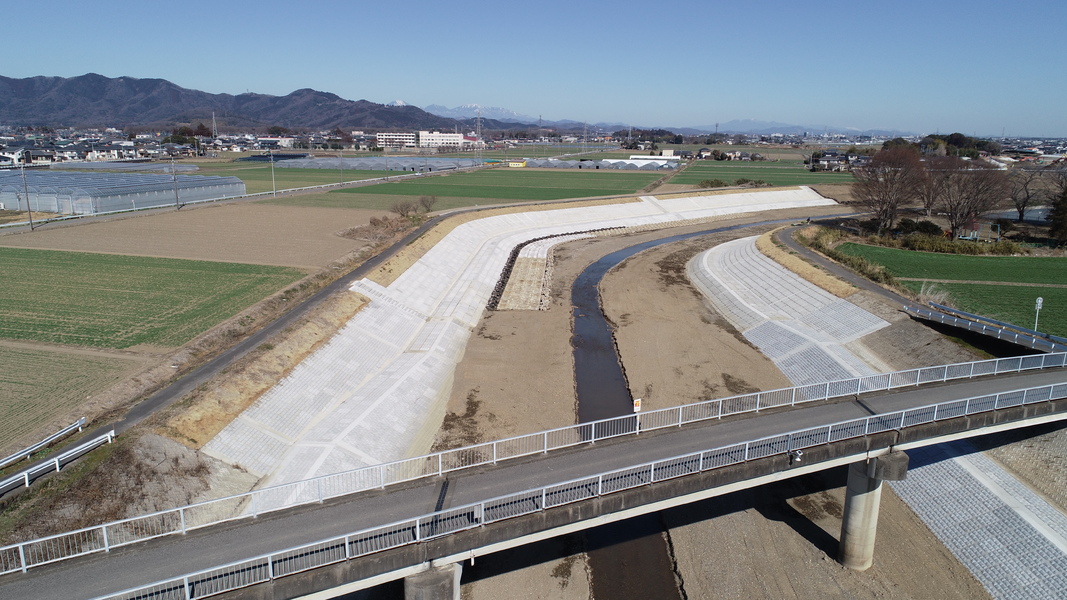 一級河川永野川護岸工事その15（災害助成）